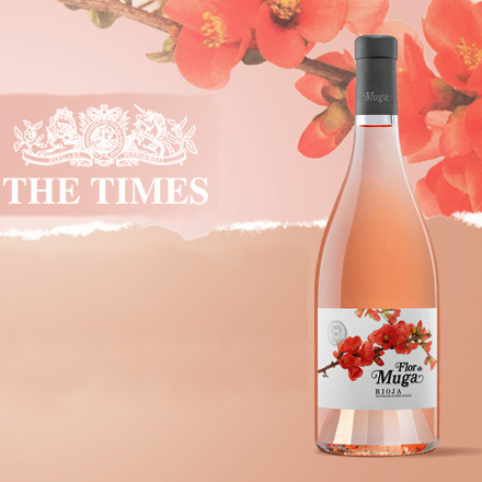 Flor de Muga Rosé 2019 came out in The Times